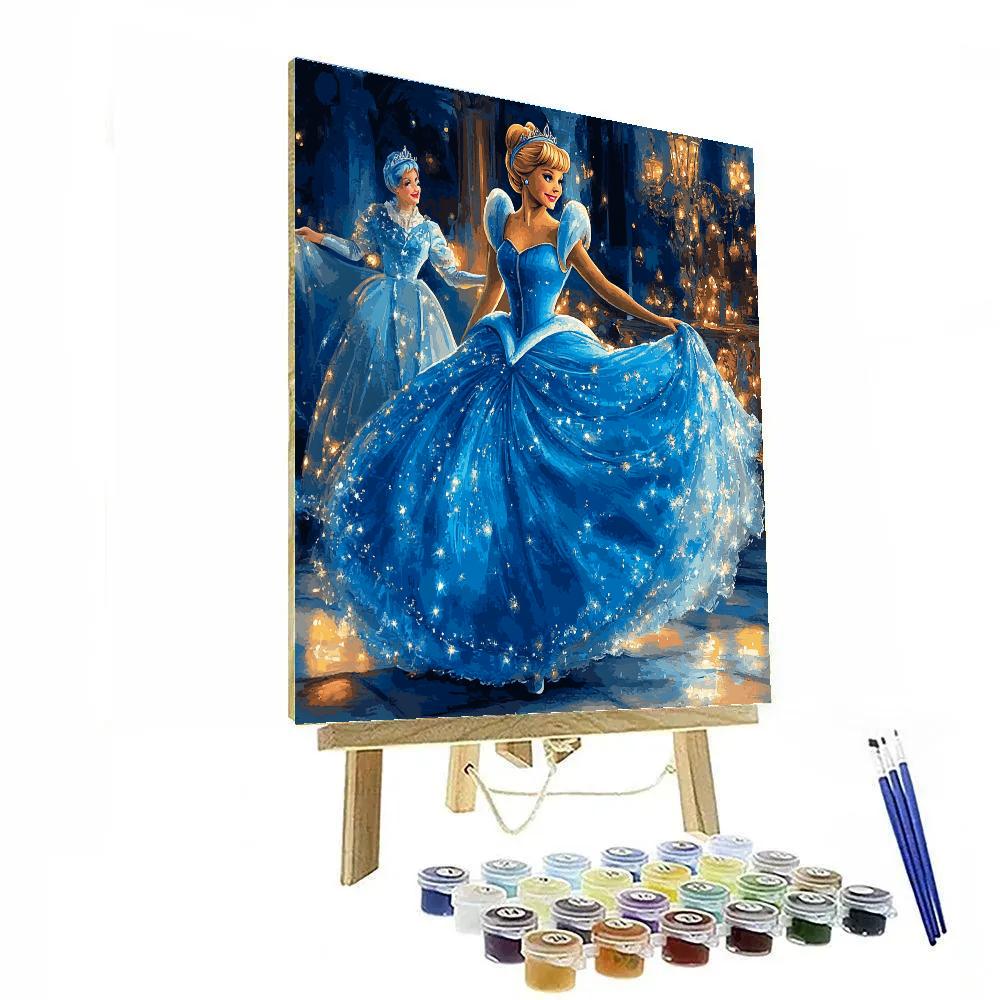 Cinderella’s Enchanted Evening - Disney Inspired Numbered painting kits