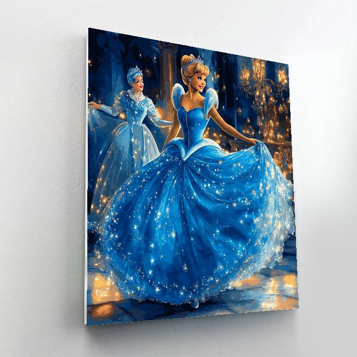 Cinderella’s Enchanted Evening - Disney Inspired Numbered painting kits