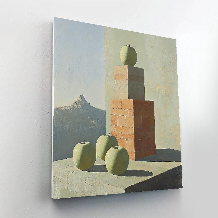 Paul Cezanne Inspired Mountain Apples Paint by numbers kits