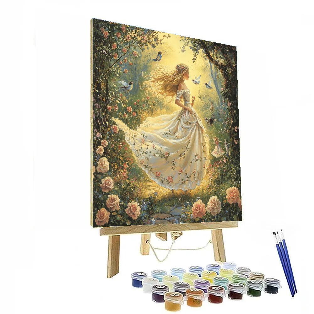 Aurora’s Dreamy Garden - Disney Inspired Paint by numbers kits