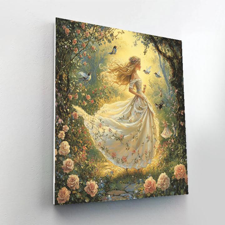 Aurora’s Dreamy Garden - Disney Inspired Paint by numbers kits