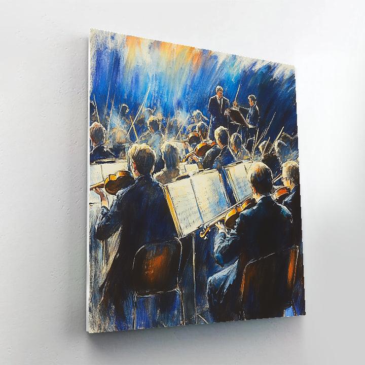 Edgar Degas Inspired Opera Orchestra Painting by numbers kit