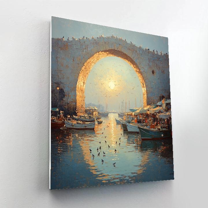 Gateway Of India Waterfront Mumbai India DIY paint by numbers