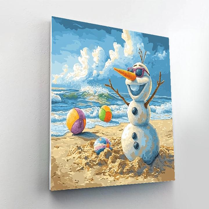 Olaf’s Summer Adventure - Disney Inspired Paint by numbers kits