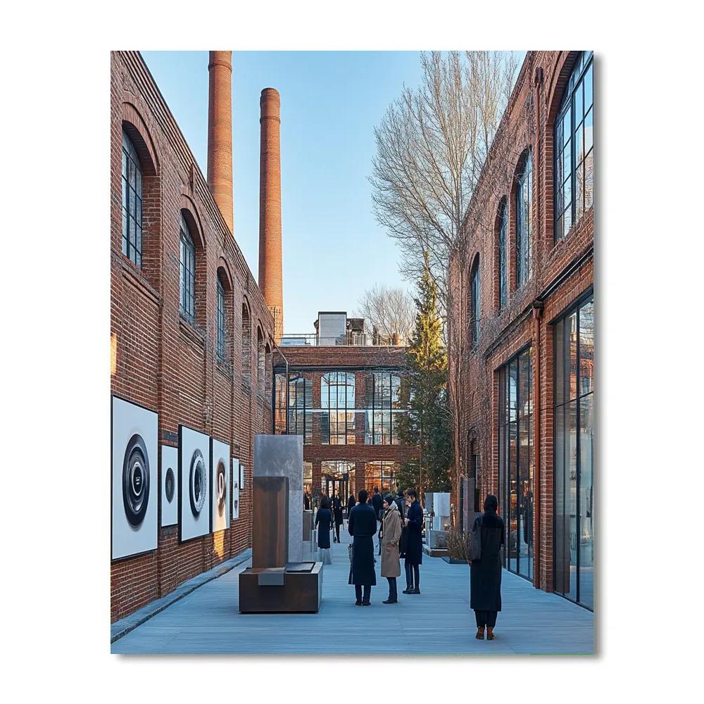 798 Art District Factory Halls Beijing China Paint by numbers kits