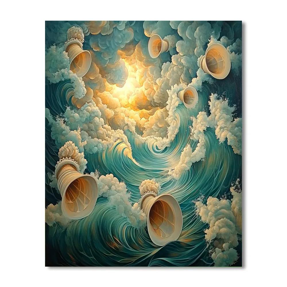 Peter Paul Rubens Inspired Triumph Of The Sea Paint by numbers kits