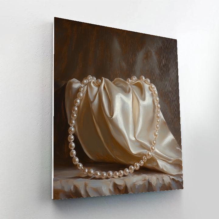 John Singer Sargent Inspired White Dress Portrait Numbered painting kits