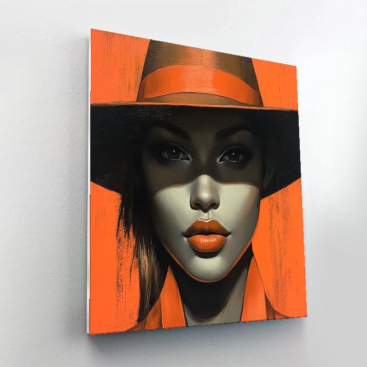 Amedeo Modigliani Inspired Reader With Hat DIY paint by numbers