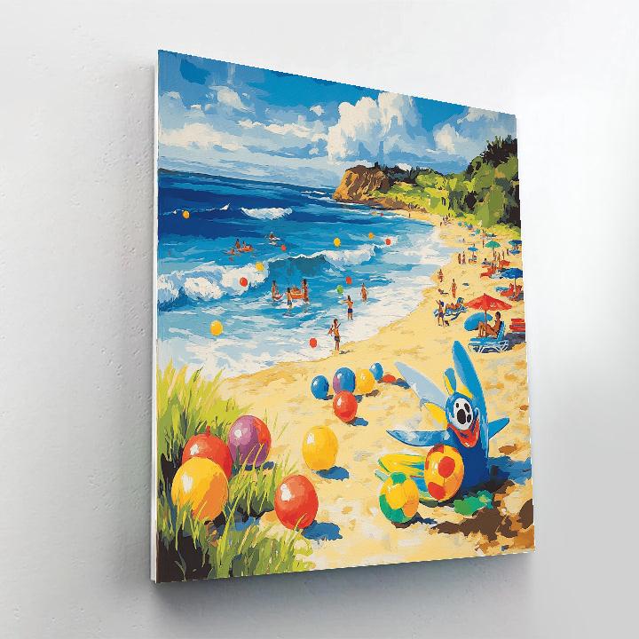 Stitch’s Beach Party - Disney Inspired Painting by numbers kit