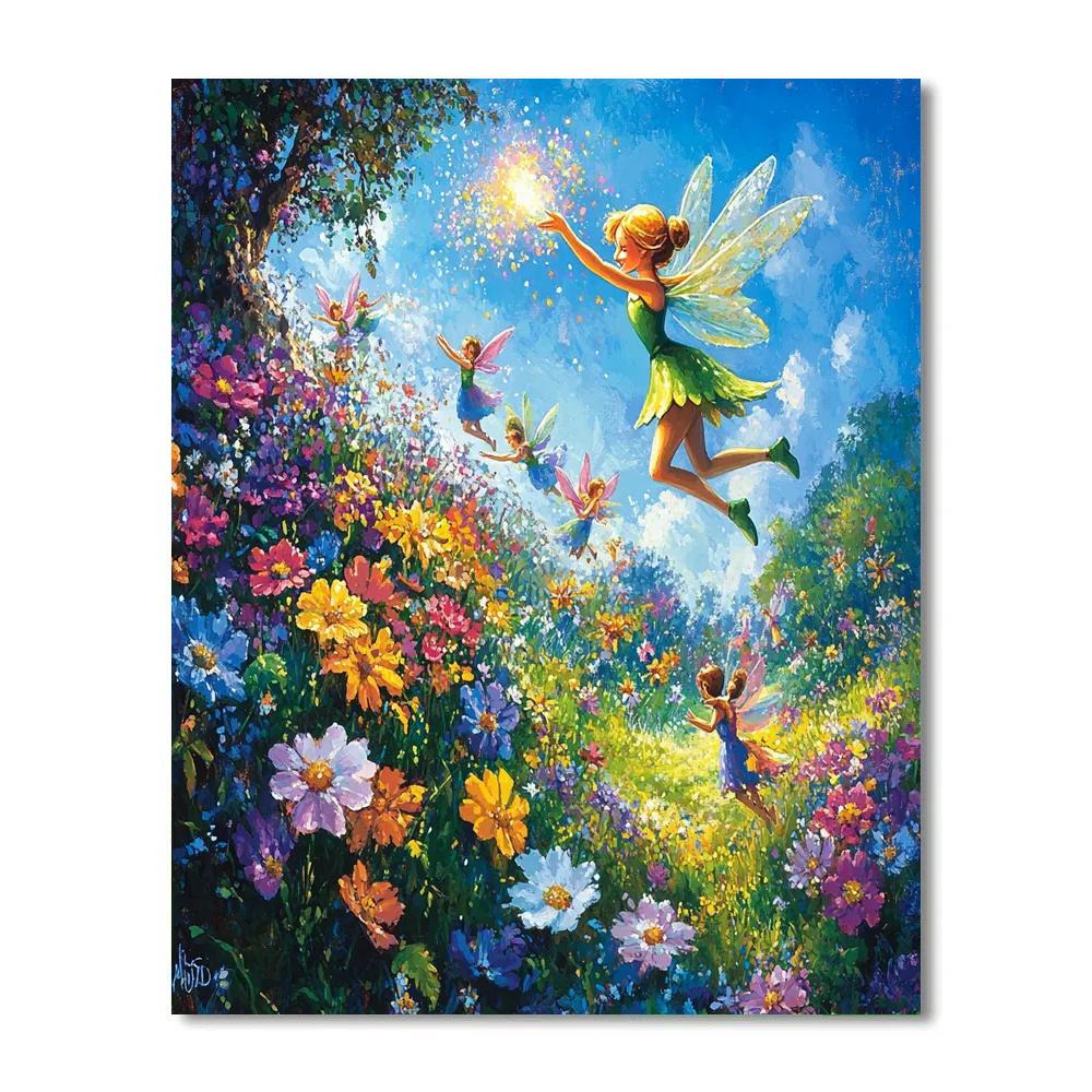 Tinker Bell’s Pixie Dust Adventure - Disney Inspired Paint by numbers kits