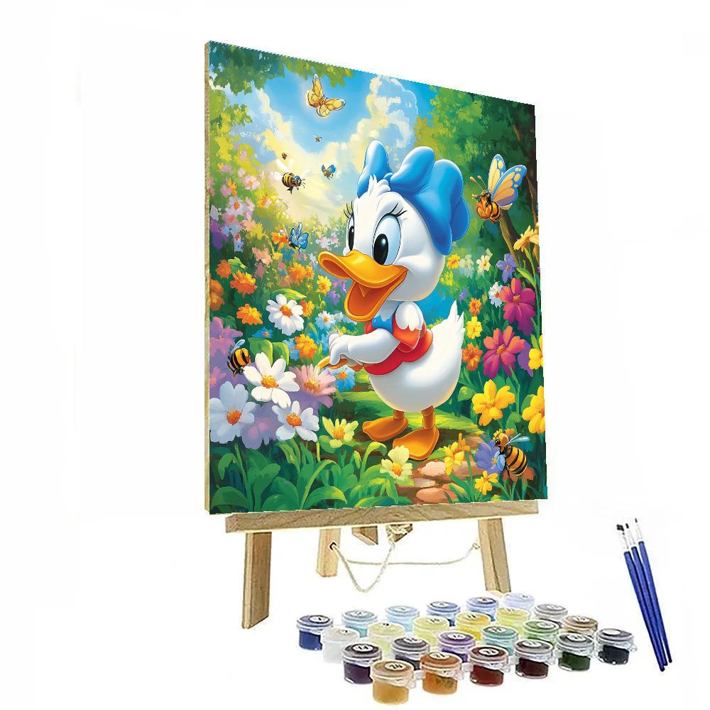 Daisy’s Garden Adventure - Disney Inspired DIY paint by numbers