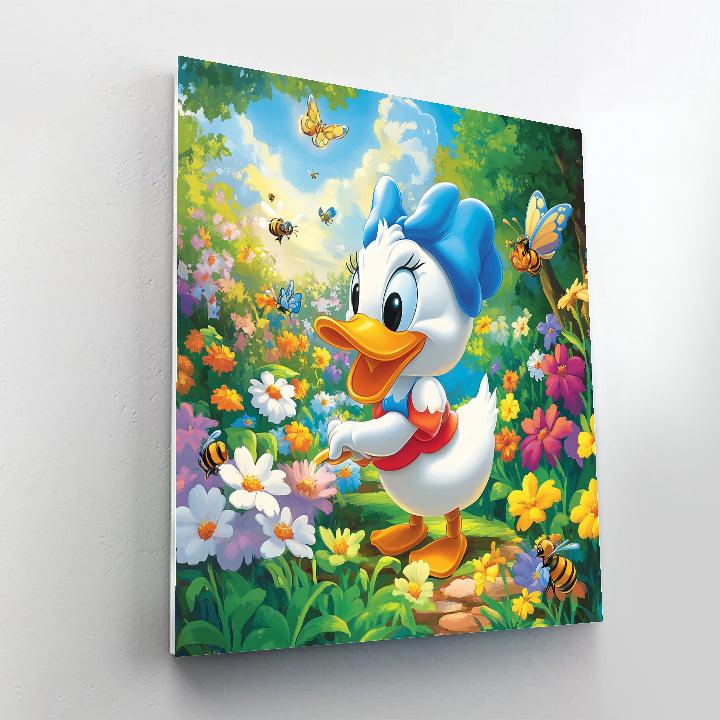 Daisy’s Garden Adventure - Disney Inspired DIY paint by numbers
