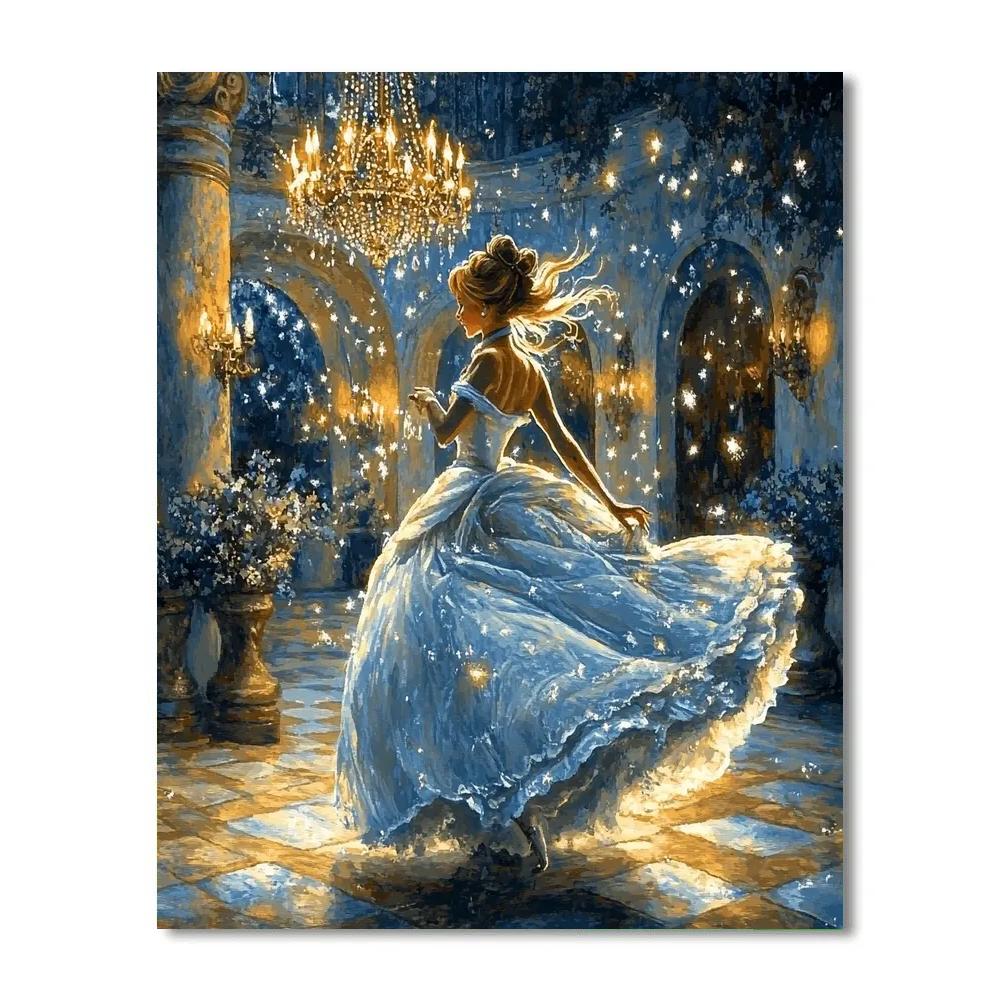 Cinderella’s Enchanted Night - Disney Inspired Paint by numbers kits