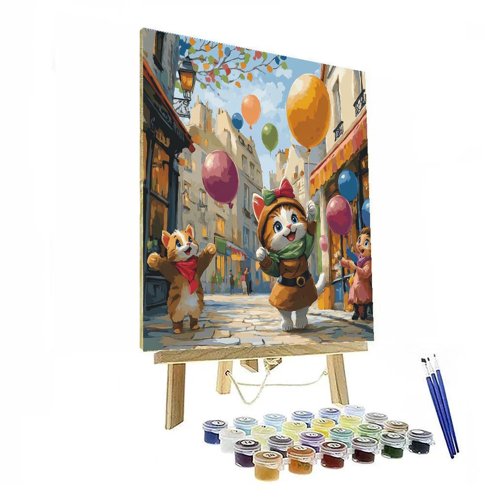 Marie’s Fashion Parade - Disney Inspired paint by number