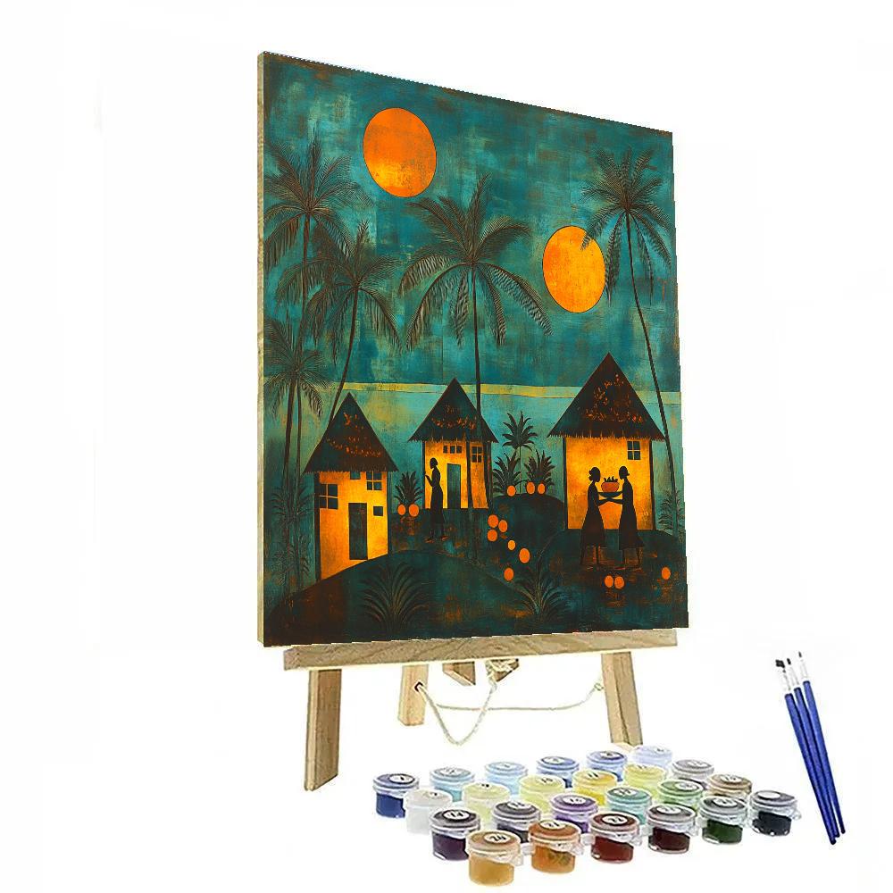 Paul Gauguin Inspired Mango Harvest Painting by numbers kit