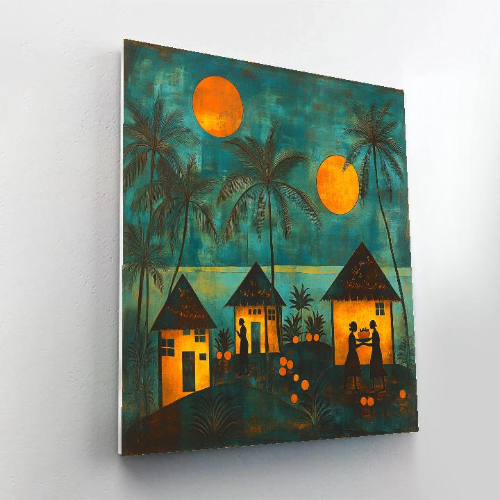 Paul Gauguin Inspired Mango Harvest Painting by numbers kit