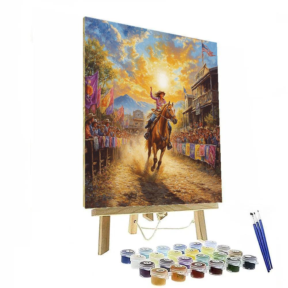Jessie’s Wild West Rodeo - Disney Inspired Paint by numbers kits