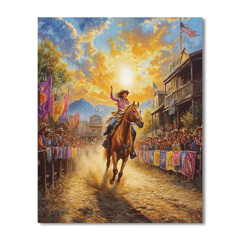 Jessie’s Wild West Rodeo - Disney Inspired Paint by numbers kits