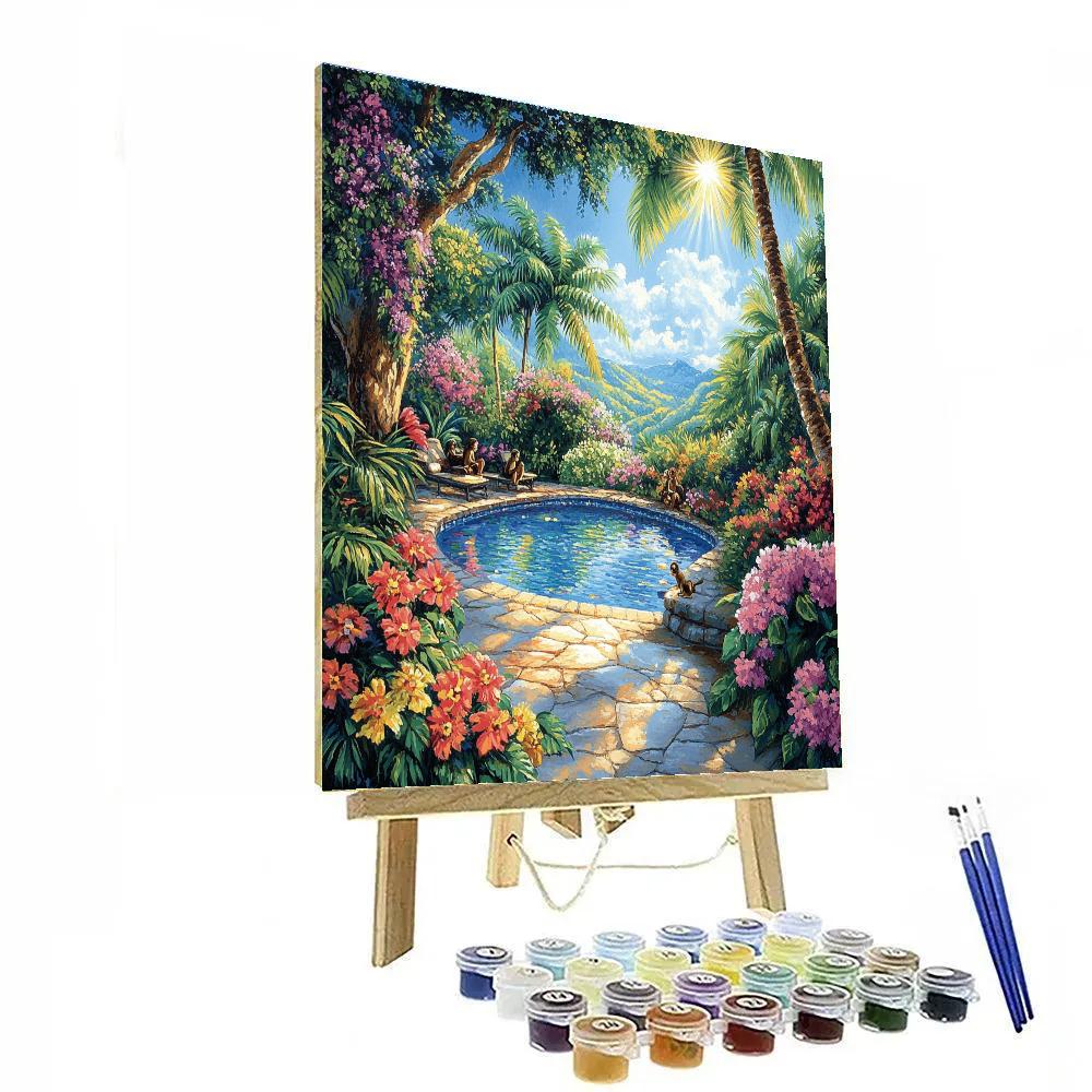 Jasmine’s Oasis Dream - Disney Inspired paint by number