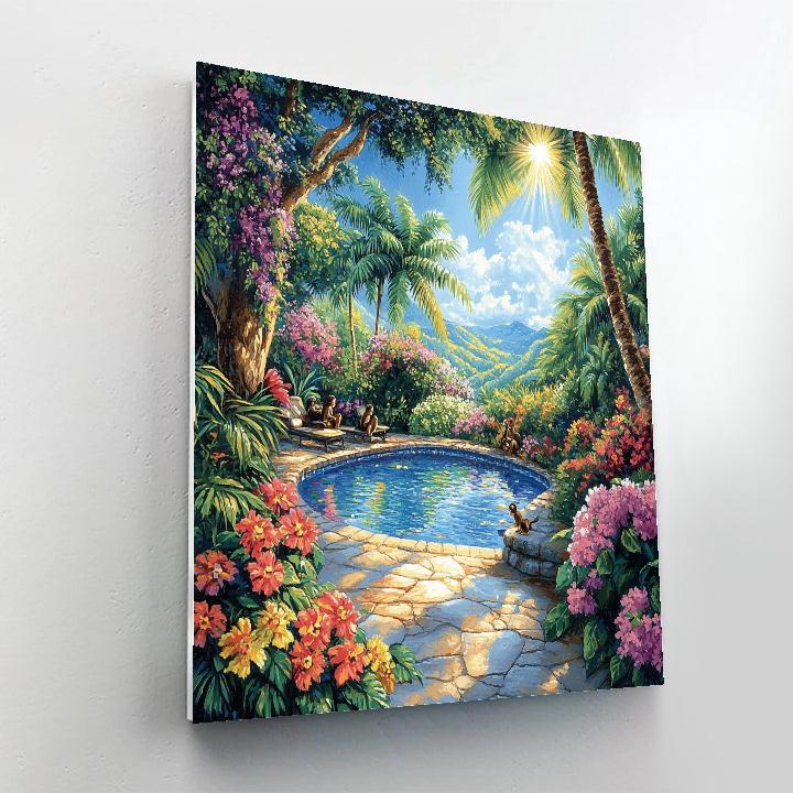 Jasmine’s Oasis Dream - Disney Inspired paint by number