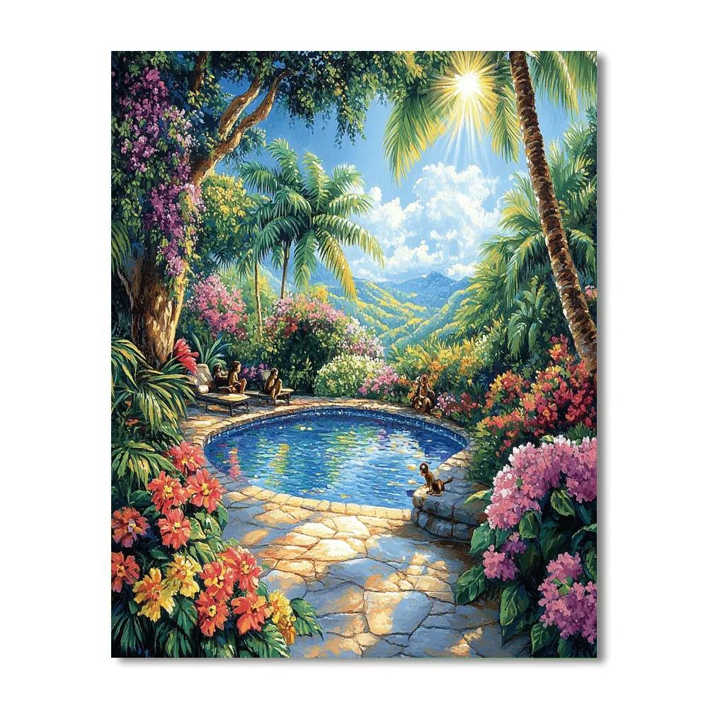 Jasmine’s Oasis Dream - Disney Inspired paint by number