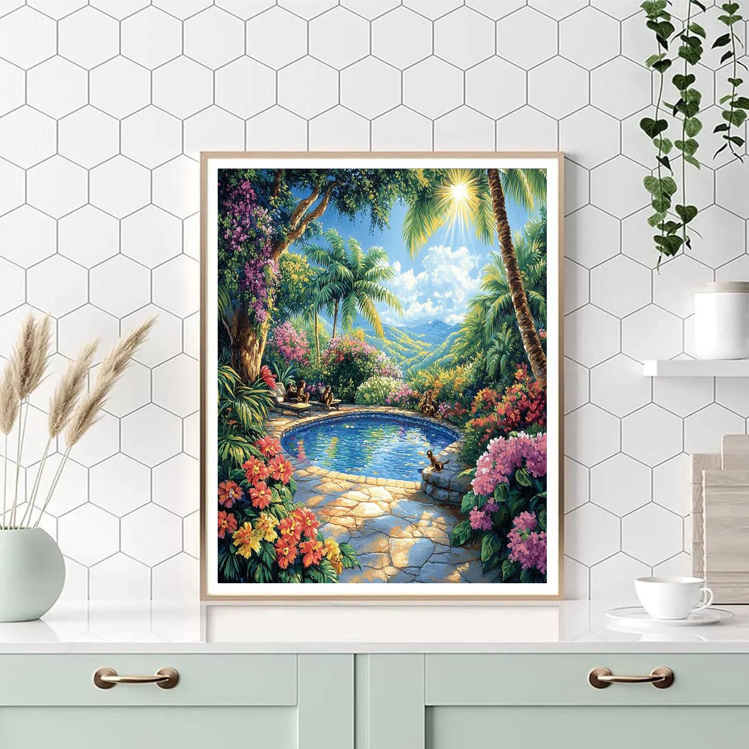 Jasmine’s Oasis Dream - Disney Inspired paint by number