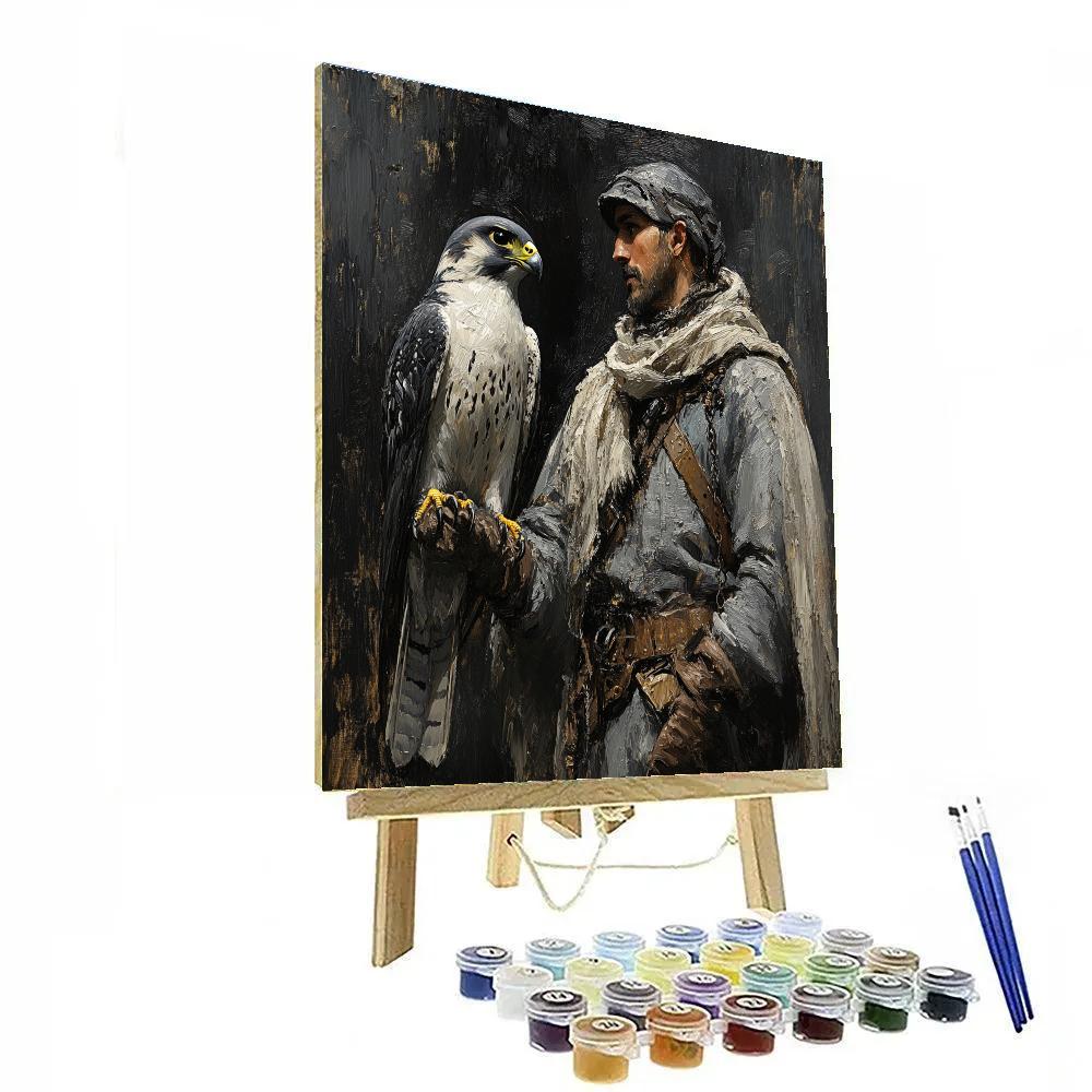 Diego Velazquez Inspired Royal Falconer paint by number