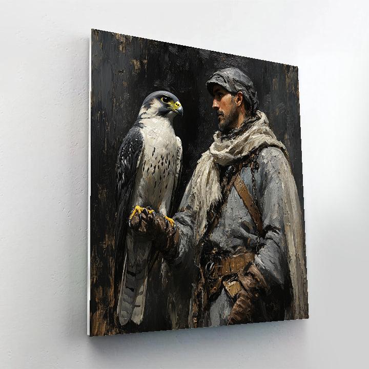 Diego Velazquez Inspired Royal Falconer paint by number