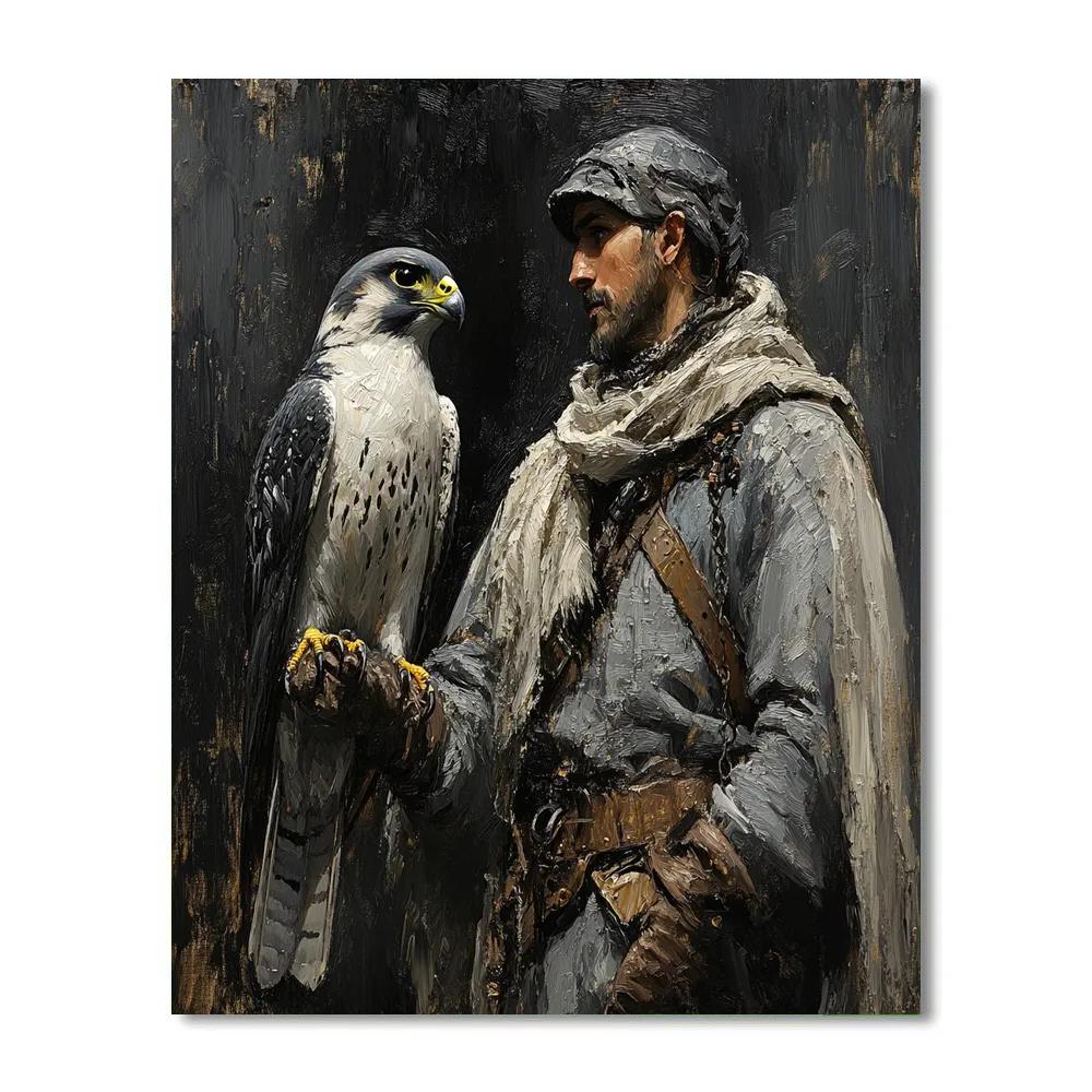 Diego Velazquez Inspired Royal Falconer paint by number