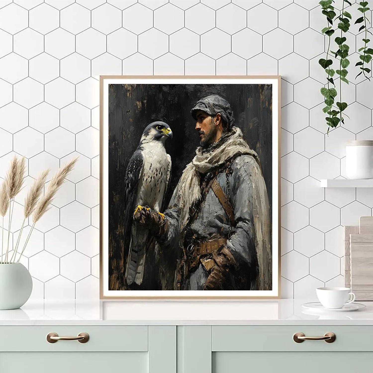 Diego Velazquez Inspired Royal Falconer paint by number