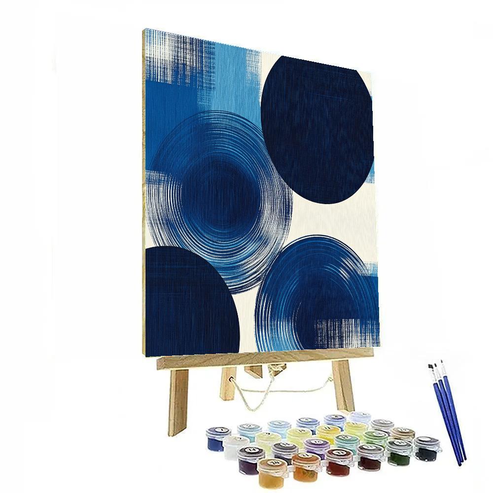 Wassily Kandinsky Inspired Orbital Score Painting by numbers kit