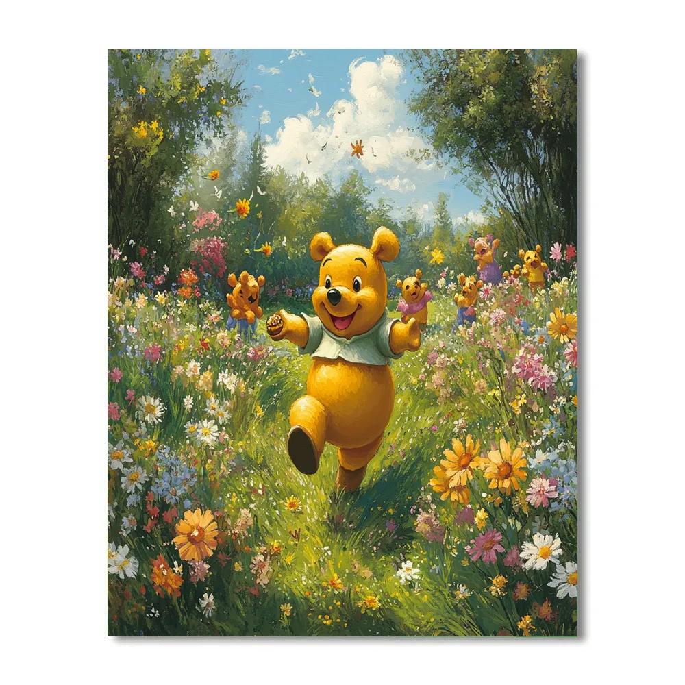 Winnie The Pooh’s Honey Adventure - Disney Inspired paint by numbers