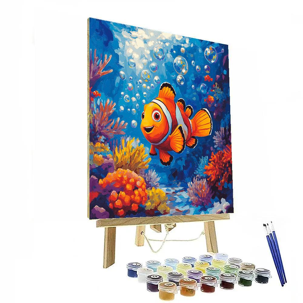 Nemo’s Ocean Quest - Disney Inspired Number painting