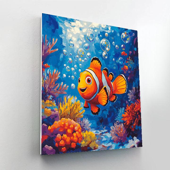 Nemo’s Ocean Quest - Disney Inspired Number painting