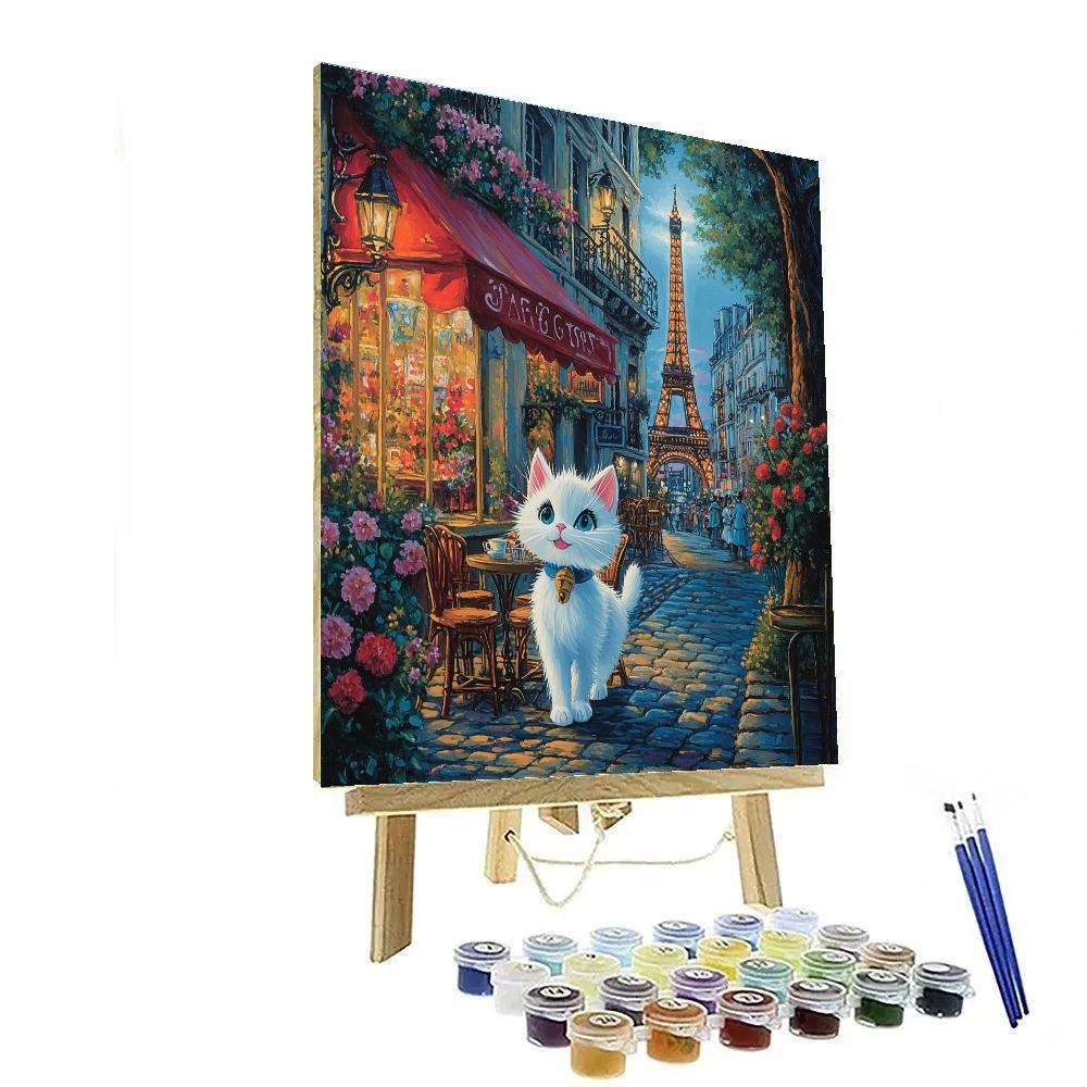 Marie’s Parisian Adventure - Disney Inspired painting number kit