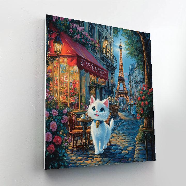 Marie’s Parisian Adventure - Disney Inspired painting number kit