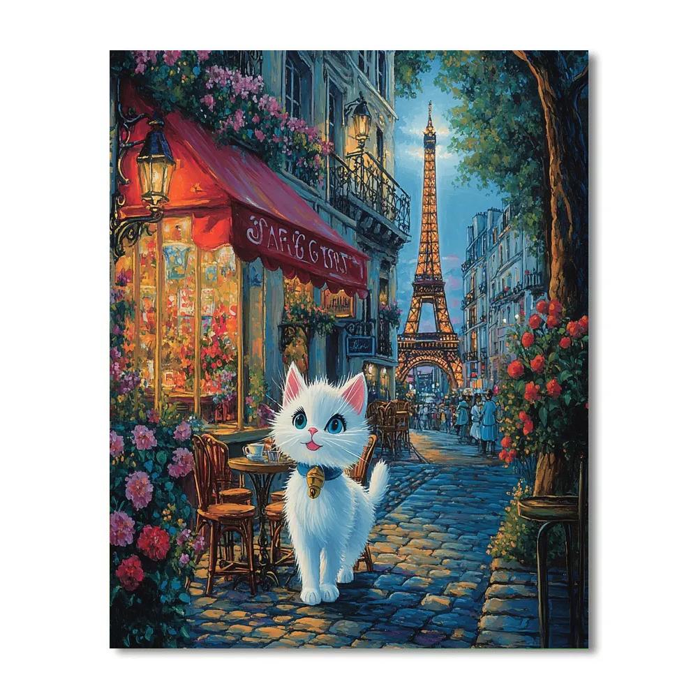 Marie’s Parisian Adventure - Disney Inspired painting number kit