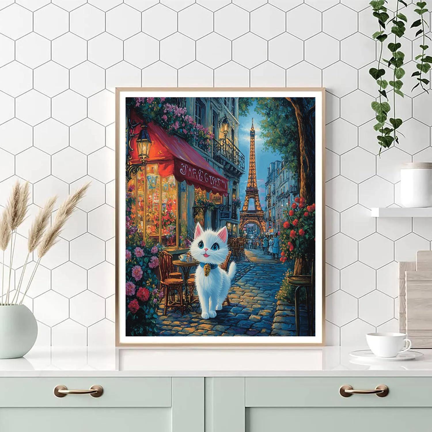 Marie’s Parisian Adventure - Disney Inspired painting number kit