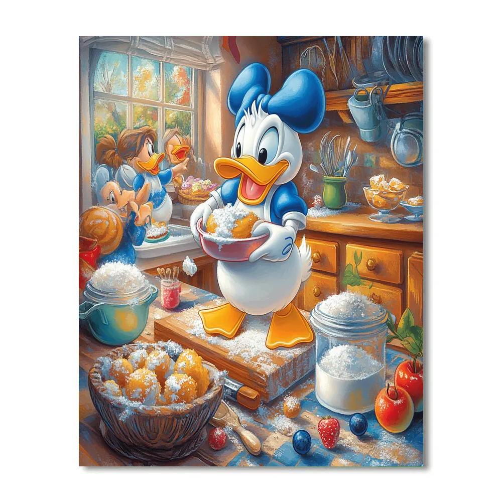 Daisy’s Baking Adventure - Disney Inspired paint by number