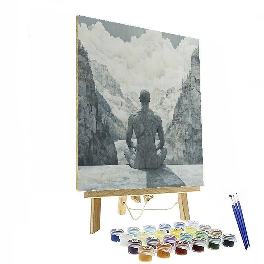 Michelangelo Inspired Heroic River Source Number painting