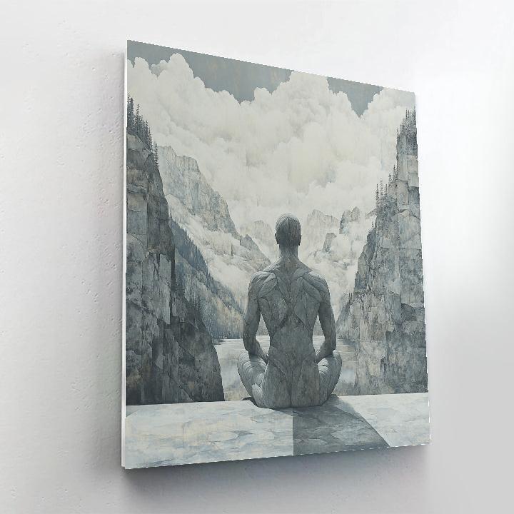 Michelangelo Inspired Heroic River Source Number painting