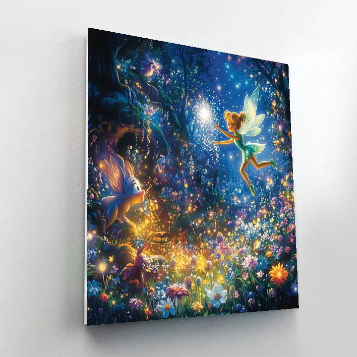 Tinker Bell’s Secret Garden - Disney Inspired Paint by numbers kits