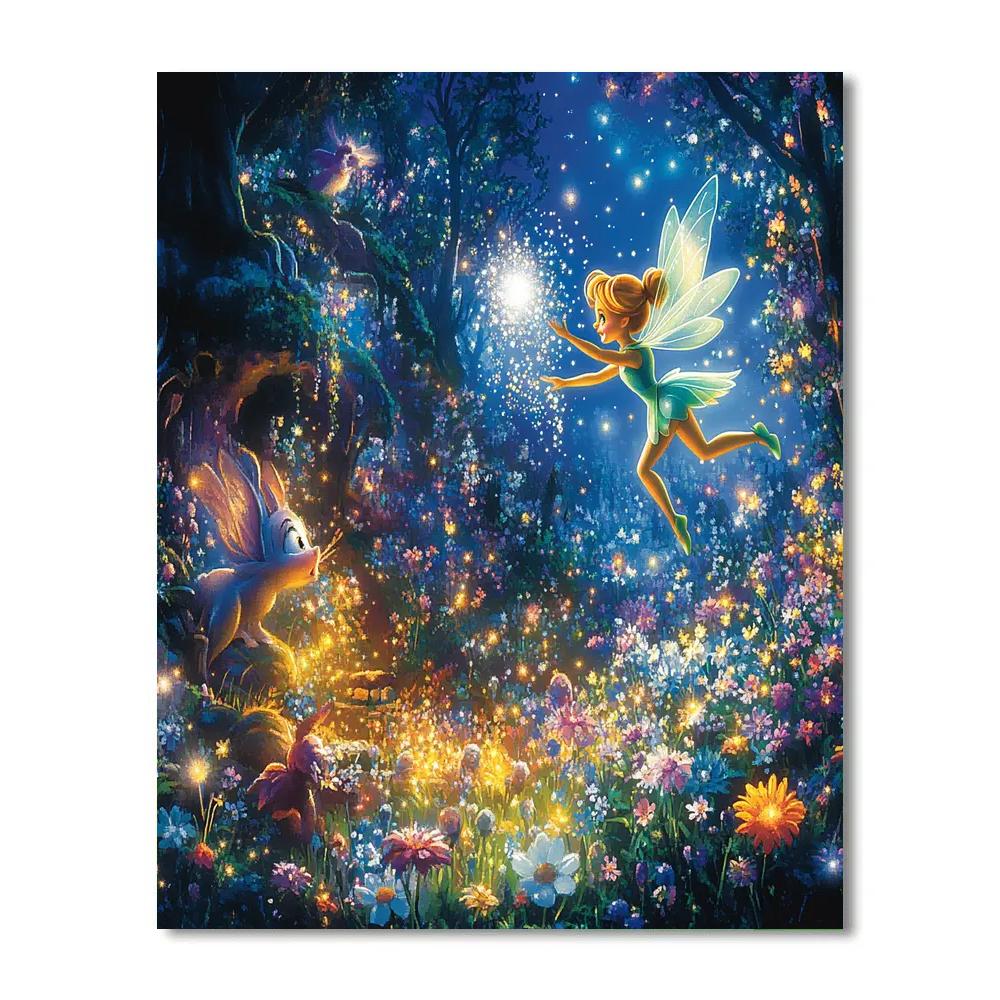 Tinker Bell’s Secret Garden - Disney Inspired Paint by numbers kits