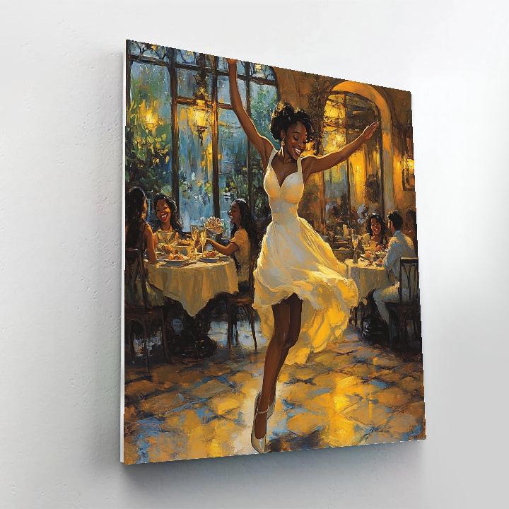 Tiana’s Dream Come True - Disney Inspired paint by numbers