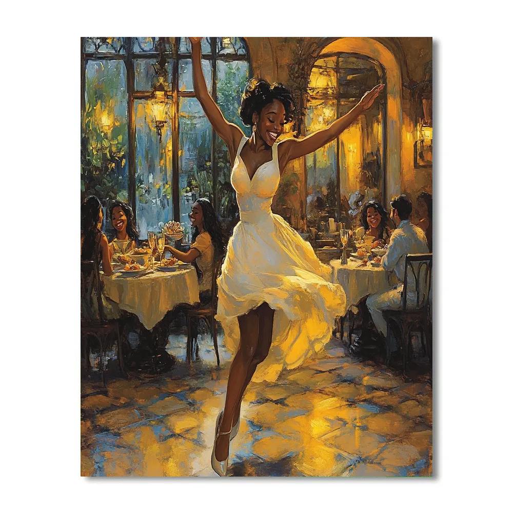 Tiana’s Dream Come True - Disney Inspired paint by numbers