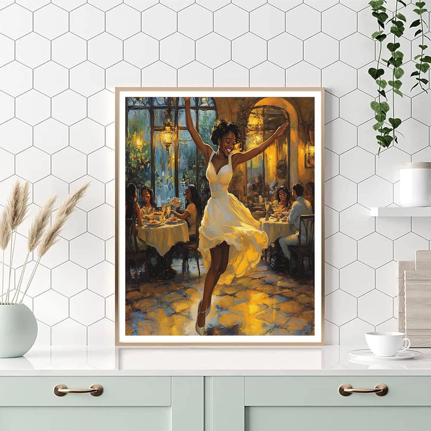 Tiana’s Dream Come True - Disney Inspired paint by numbers