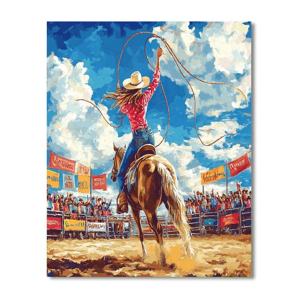 Jessie’s Rodeo Day - Disney Inspired Painting by numbers kit