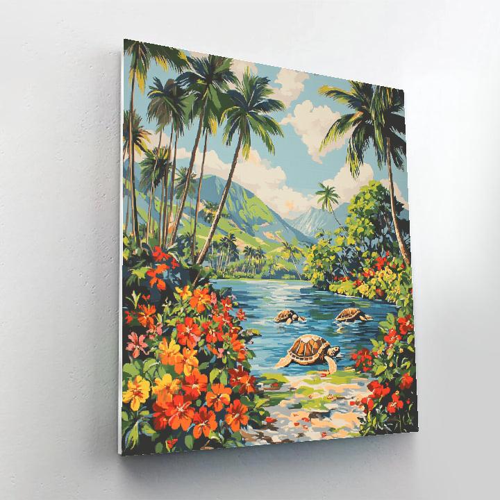 Stitch’s Tropical Adventure - Disney Inspired paint by color