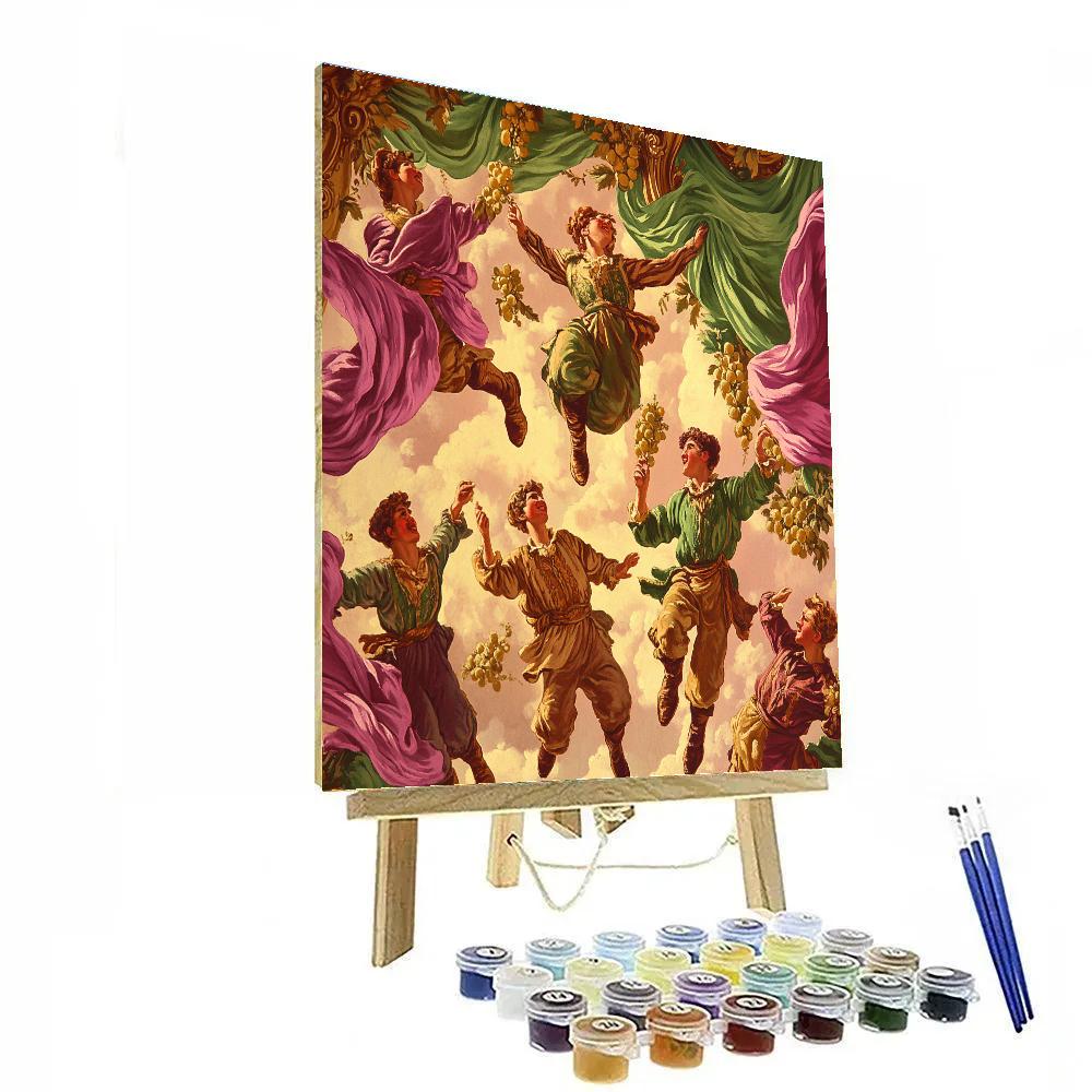 Peter Paul Rubens Inspired Bacchus Feast Paint by numbers kits