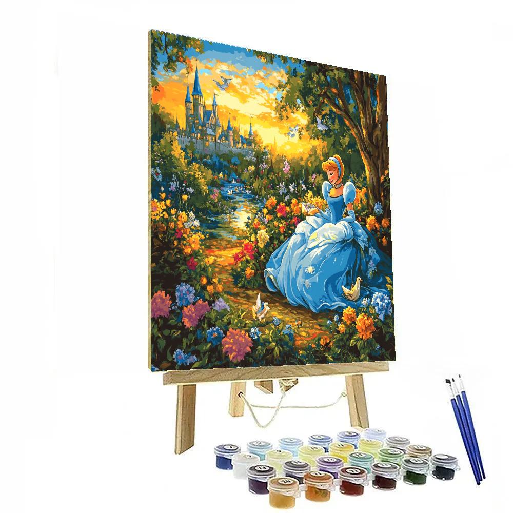 Cinderella’s Magical Day - Disney Inspired painting number kit